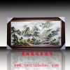 陶瓷瓷板畫，高檔饋贈禮品，景德鎮陶瓷瓷板畫