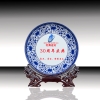青花瓷紀念盤，景德鎮陶瓷工藝圓盤廠家
