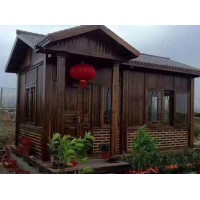 防腐木木屋，仿古木房子，門樓牌樓花窗，可來圖定做